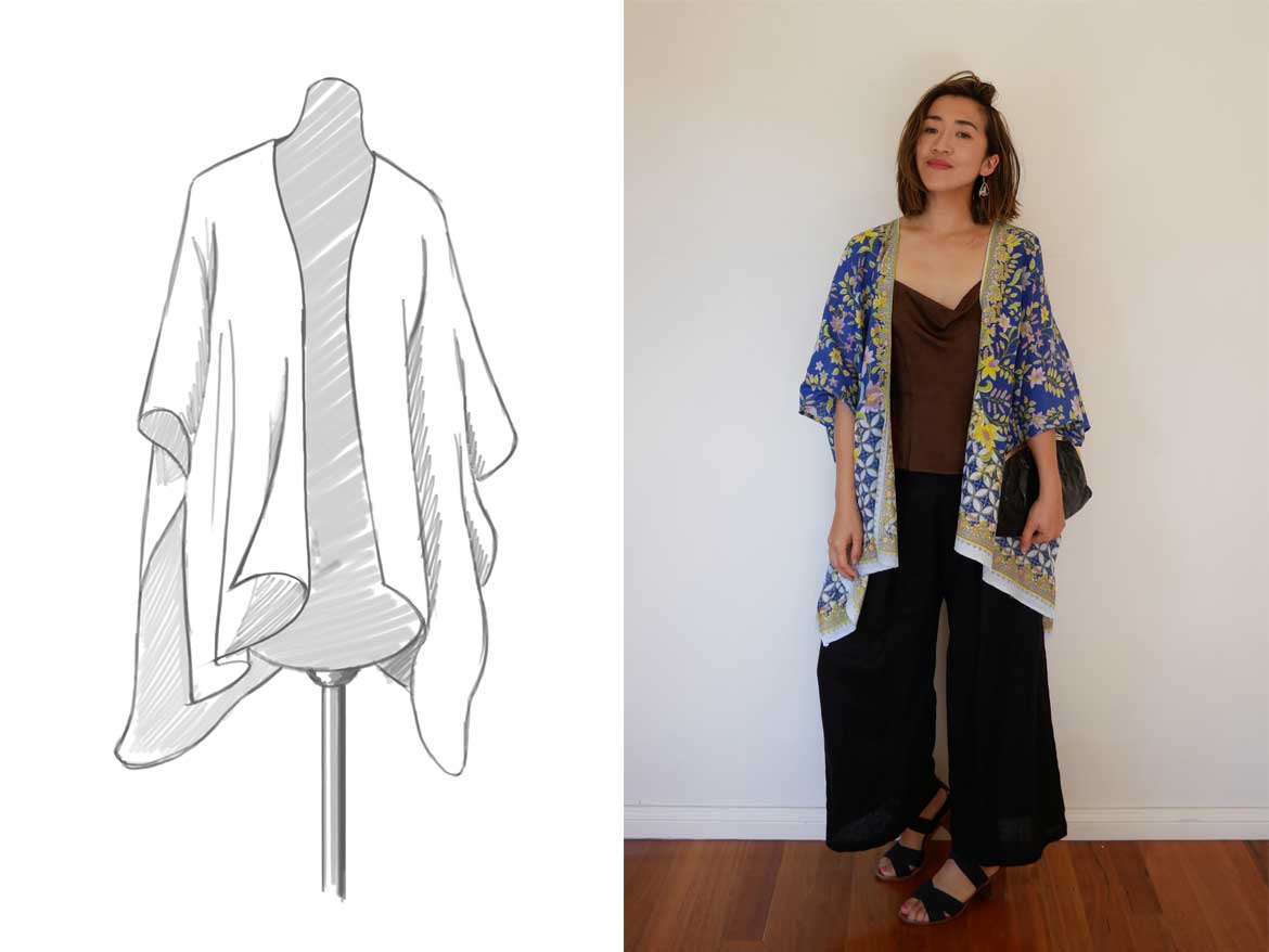 Kimono Jacket Pattern + 3 Kimono Outfit Ideas - Sew in Love