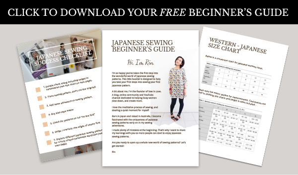 7 Mistakes Beginners Make when Trying Japanese Sewing Patterns - Sew in Love