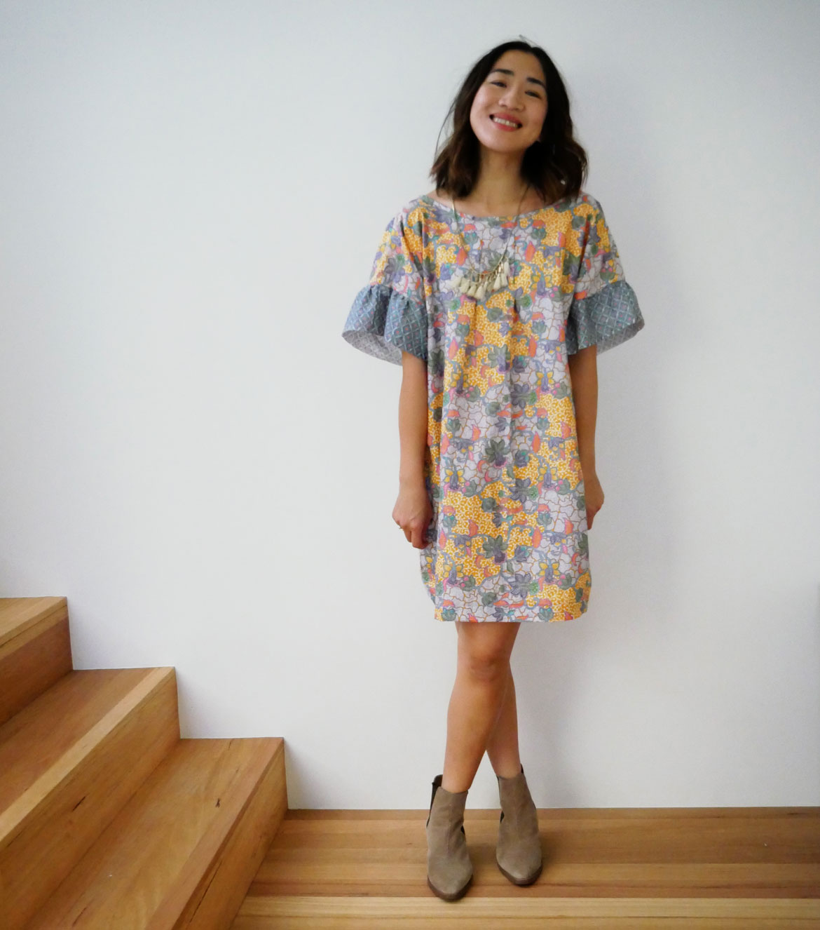 43+ Designs ruffle sleeve dress sewing pattern - GraydonLucio