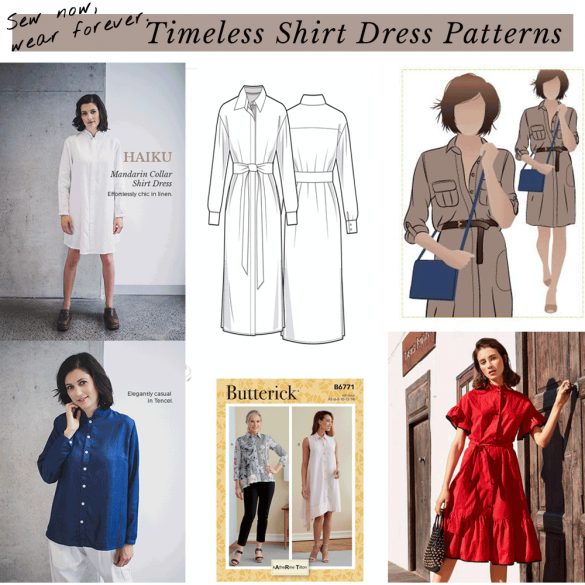 Shirt Dress Sewing Patterns 9 Timeless Designs Sew in Love